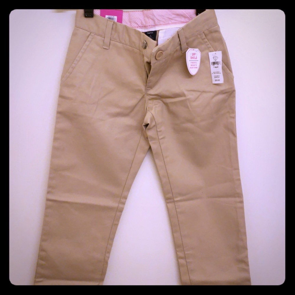 Gap Kids Beige Straight Leg Chino